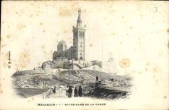 CPA Marseille Notre Dame de la Garde 