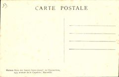 CPA Maison Mere des Soeurs Saint Joseph de l'Apparition 24 S avenue de la Chapelette Marseille 