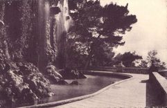 CPA Nice A M la Cascade du Chateau 