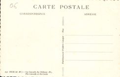 CPA Nice A M la Cascade du Chateau 