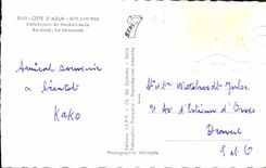 CPA Cote d'Azur Boulouris Calanques de Sainta Lucia au fond le Dramont 