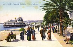 CPA Nice Promenade du Midi et Palais de la Jetee 
