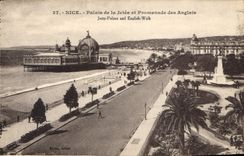 CPA Nice Palais de la Jetee et Promenade des Anglais 