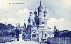 CPA Nice Eglise Russe Russie Russia