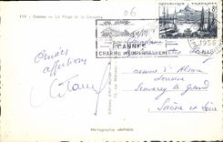 CPA Cannes la Plage et la Croisette 