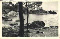 CPA La Corniche d'Or Miramar d'Esterel Plage de la Figueirette 