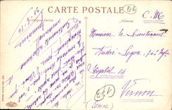 CPA Cannes vue prise de la Californie 