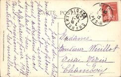 CPA Nice Palais de la Jetee et Jardin public 