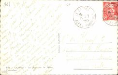 CPA Cannes le Port et le Mont Chevalier 