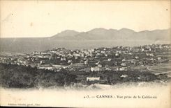 CPA Cannes vue prise de la Californie 
