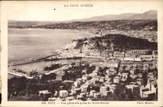 CPA La Cote d'Azur Nice vue generale prise du Mont Boron 