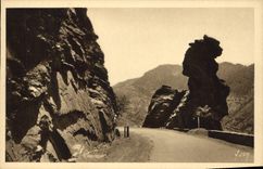 CPA Gorges de Daluis Alpes Maritimes la Fete de Femme 