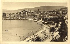CPA Cannes la Croisette et le Mont Chevalier 