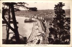 CPA Nice vue prise du Chateau 