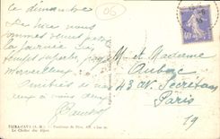 CPA Peira Cava A M environs de Nice la Chaine des Alpes 