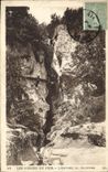CPA Les Gorges du Fier l'entree du Gouffre 
