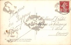 CPA Chamechaude et la Dent de Crolles vue de la route du Fort Saint Eynard 