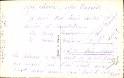 CPA Du Soir au Matin je reve de vous l'amour est un songe infiniment doux Femme