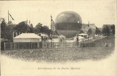 REPRO Aerodrome de la Porte Maillot Zeppelin Dirigeable