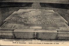 CPA Foret de Compiegne Clairiere de la Victoire 11 Novembre 1918 La Dalle 