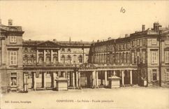 CPA Compiegne le Palais Facade principale 
