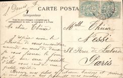 CPA Chateau de Compiegne Chambre a Coucher de Marie Antoinette 