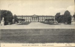 CPA Palais de Compiegne Facade principale 