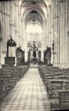 CPA Saint Germer de Fly Oise l'Abbaye Nef 
