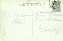 CPA Chateau Chantilly l'entree du Chateau 