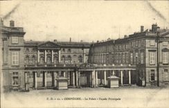 CPA Compiegne le Palais Facade Principale 