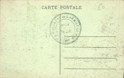 CPA Foret de Compiegne Carrefour de l'Armistice Monument abritant le Wagon du Marechal Foch 