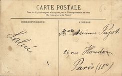 CPA Compiegne la Statue de Jeanne d'Arc 