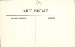 CPA Pierrefonds le Chateau la Chambre a Coucher du Seigneur 