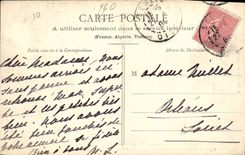CPA Senlis Eglise St Pierre desaffectee actuellement marche couvert construite au XIV et XV siecle 