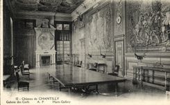 CPA Chateau de Chantilly Galerie des Cerfs 