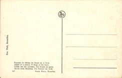 CPA Esquisse du tableau un grand de la Terre Musee Wiertz Bruxelles 