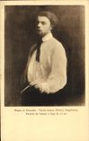CPA Musee de Grenoble Fantin Latour Peinture Dauphinois Portrait de l'auteur a l'age de 23 ans 