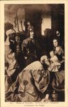 CPA Musee de Grenoble Zurbaran Ecole Espagnole L'Adoration des Mages 