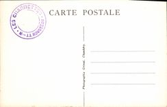 CPA Chambery Savoie Les Charmettes Jean Jacques Rousseau adolescent 