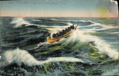 CPA A la Mer Bateau de Sauvetage 