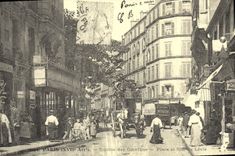 REPRO Paris XVII arr Station des Omnibus Place et Rue de Levis 