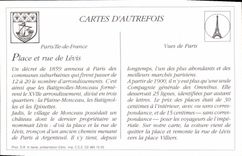 REPRO Paris XVII arr Station des Omnibus Place et Rue de Levis
