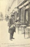 REPRO Les petits metiers parisiens Le Marchand d'articles de caves 