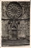 CPA Felletin Creuse Rosace de l'Eglise du Moutier XIV s 