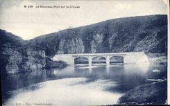 CPA Le Nouveau Pont sur la Creuse 