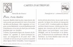 REPRO Paris La Gare de la Porte Maillot