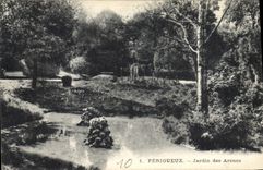 CPA Perigueux Jardin des Arenes 