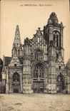 CPA Senlis Oise Eglise St Pierre 