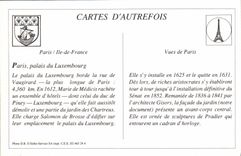 REPRO Paris Le Palais du Luxembourg 