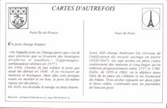 REPRO Paris Place du Chatelet et le Pont au Change